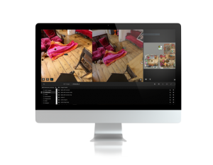 VAM2 iMac scrime scene mockup